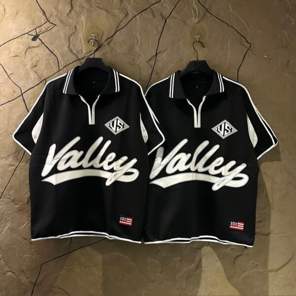 LUXURY VALLEY COLLAR POLO SHIRT - A Series -1